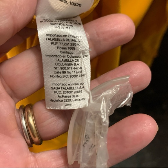 Warehouse mustard yellow shift pleated hem dress UK size 6. US 2. SKU I6 - Picture 10 of 14